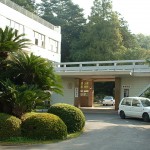 体育館への渡り廊下