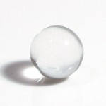 透明水晶丸玉（10mm）5個セット(czbo10m-2)