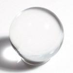 透明水晶丸玉（25mm）1個(czbo25m-1)