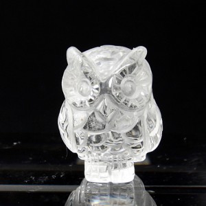 水晶彫刻フクロウ(fucz102-1)