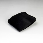 ピラミッドピロー（クッション枕）黒・小(plbl001-1)